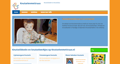 Desktop Screenshot of knutselenmettruus.nl